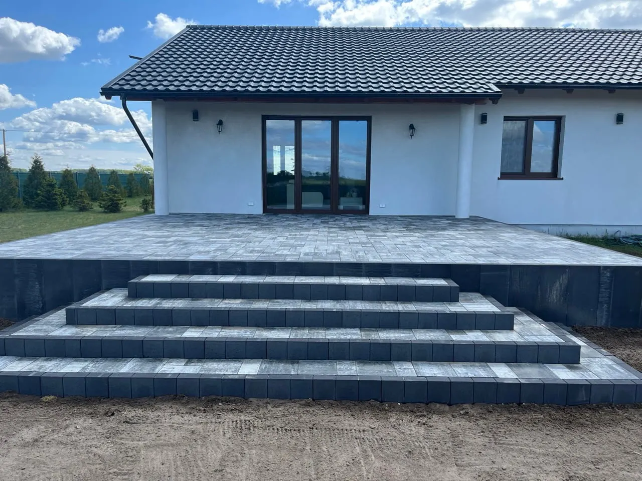 taras z kostki brukowej inowrocław