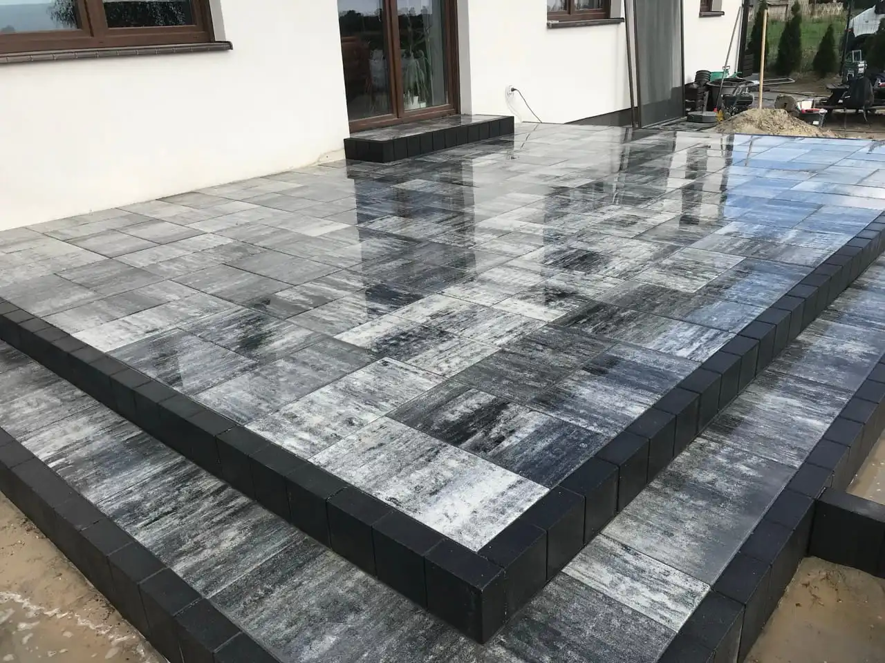 taras z kostki brukowej w inowrocławiu